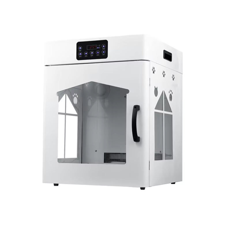 Smart Temperature Adjustable Pet Bathing Blow Drying Artifact Dog Grooming Pet Cat Dog Hair Dryer Box Room