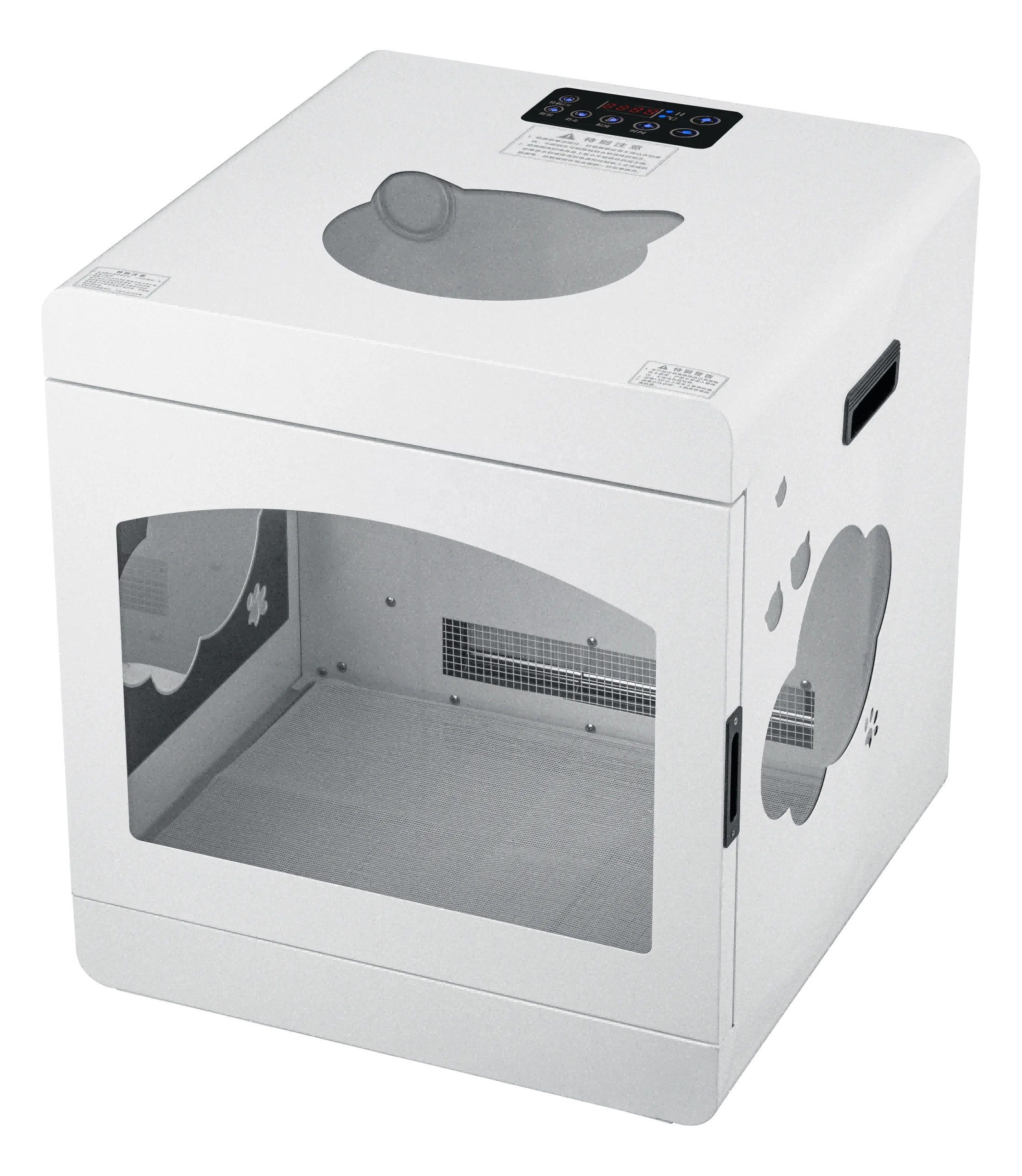 Smart Temperature Adjustable Pet Bathing Blow Drying Artifact Dog Grooming Pet Cat Dog Hair Dryer Box Room