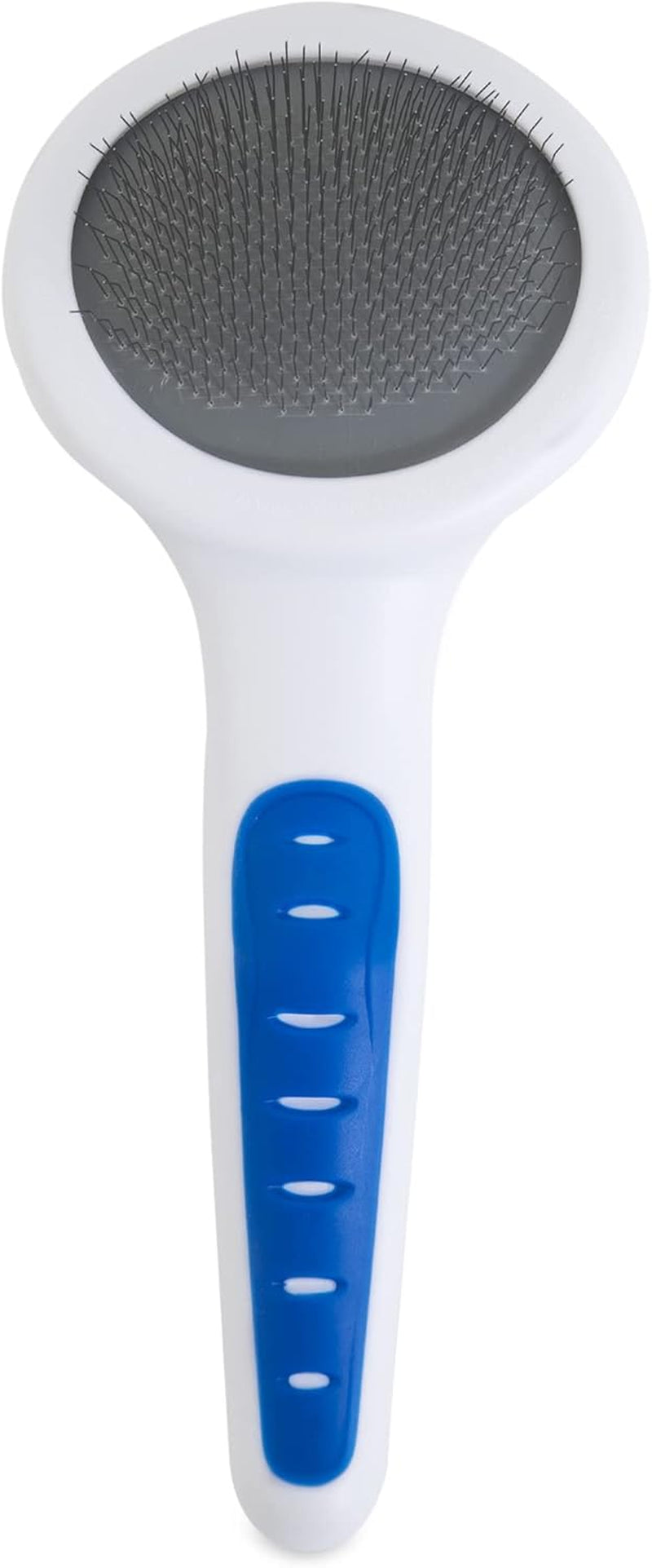 Gripsoft Cat Brush, White & Blue, One Size